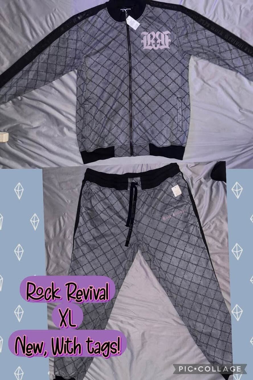 New! Rock Revival Tracksuit Set (XL)
